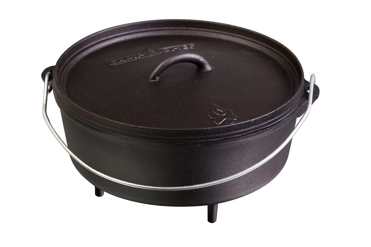 Litinový hrnec 4l Camp Chef Classic Dutch Oven 25 cm s poklicí CC-SDO10 Holandská trouba