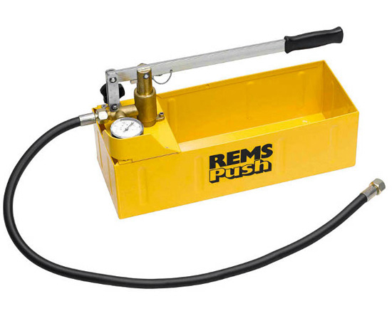 Ruční zkušební tlaková pumpa, 60 bar, 12 l, REMS Push, 115000