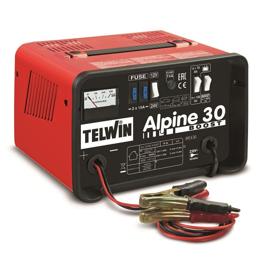 Telwin Nabíječka autobaterií Alpine 30 Boost 12/24 V, 807547
