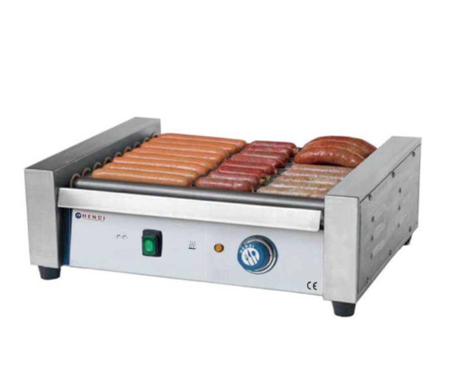 Hendi Gril na párky válečkový 940W, 9 válečků, nepřilnavé 230W 268605