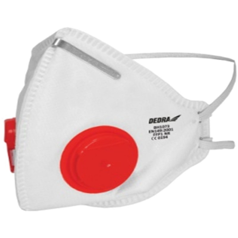 Dedra Protiprašný respirátor se 2 ventily FFP1, CE BH1073, ZH3061-2V