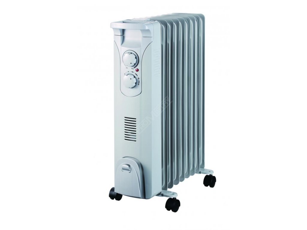 Dedra Olejový radiátor 2000W PTC těleso, ventilátor 400W, Descon DA-J2052F Turbo