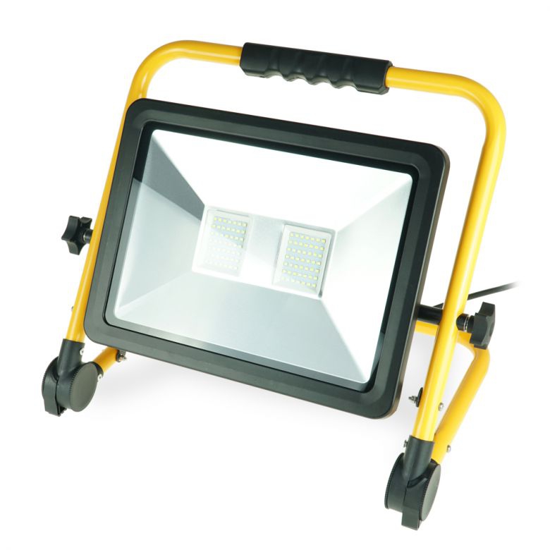 DEDRA Lampa do dílny 100W, 8000lm IP65 SMD LED, ALU panel se stojanem L1060-9