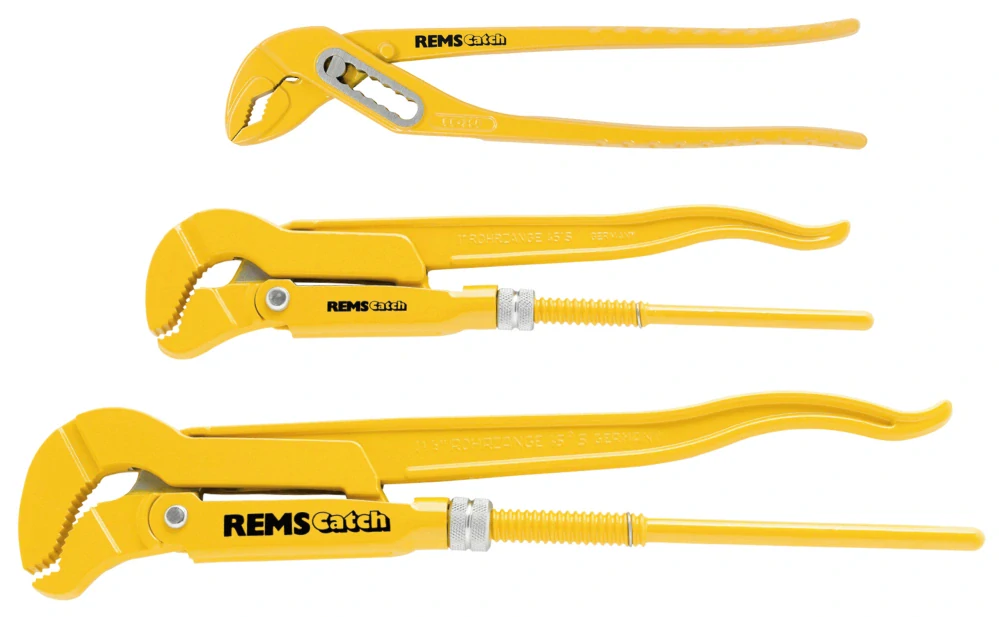 Set 2x S hasák a sika kleště REMS Catch S 1" + S 1½" + W 240 1¼" 116X01