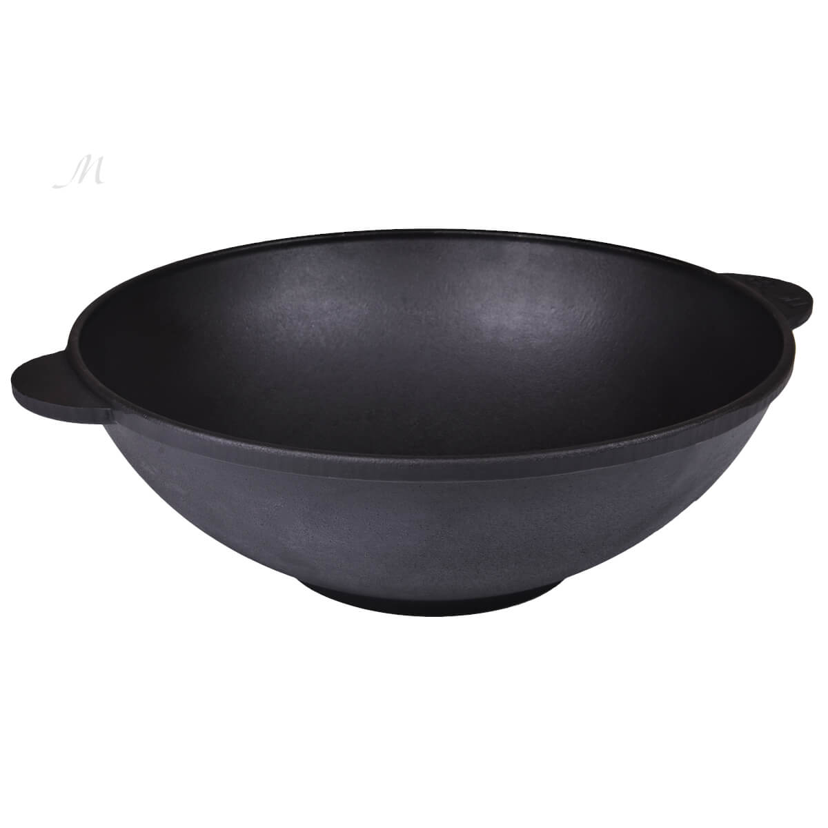 Litinová pánev 28 x 10 cm Wok 3,7l Brizoll W28, monolit