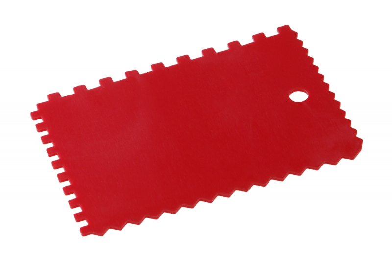 Stěrka plast zuby 150x80 mm Levi 37101