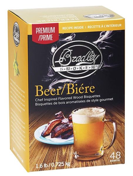 Beer Premium udící briketky 48 kusů, Bradley Smoker BTBR48