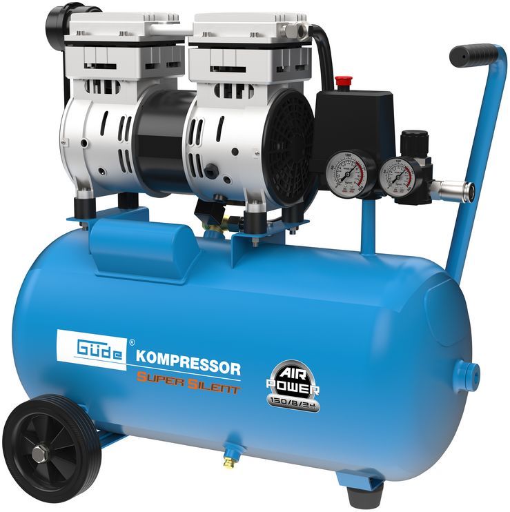 GÜDE Kompresor 0,75 kW, 24 l, Airpower 150/8/24 Silent 50136