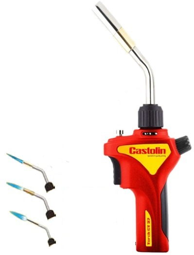 Castolin Plynový Turbo hořák Kit CT27 1" US + 3 nástavce 757730 45153 3B