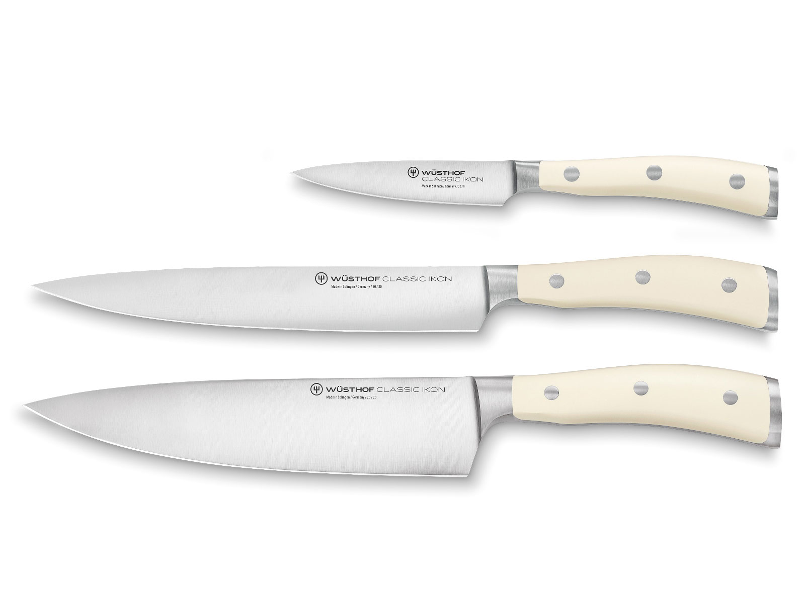 Wüsthof Sada nožů 3 ks CLASSIC IKON créme 1120460301