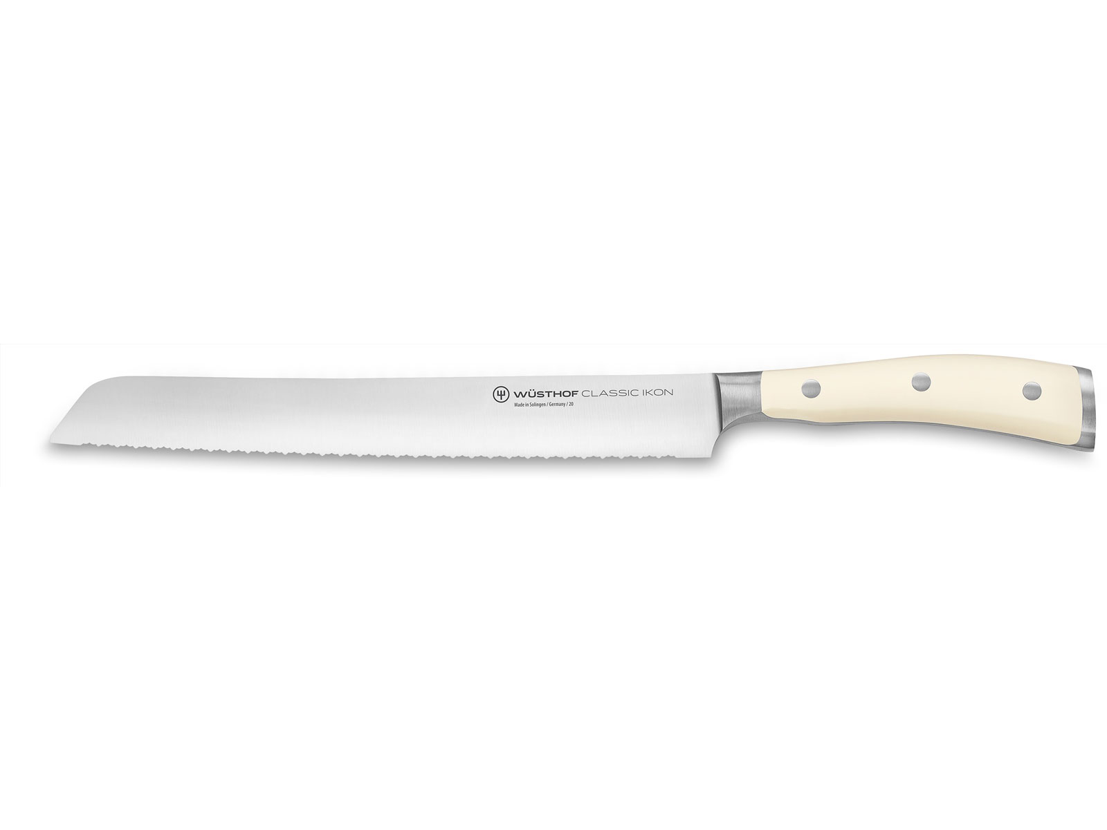 Wüsthof Nůž na chleba 23 cm CLASSIC IKON Créme dvojité vroubky 1040431123