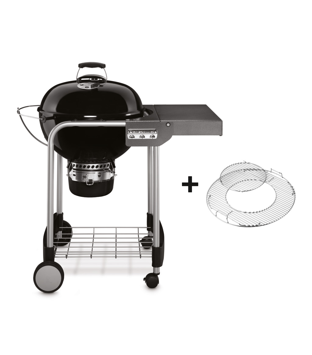 Weber Gril Performer GBS, 57cm, černý, na dřevěné uhlí, 15301004