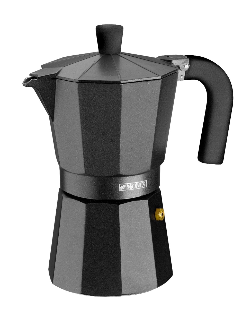 Moka konvice Vitro Noir - 6 šálků Monix BRM640006