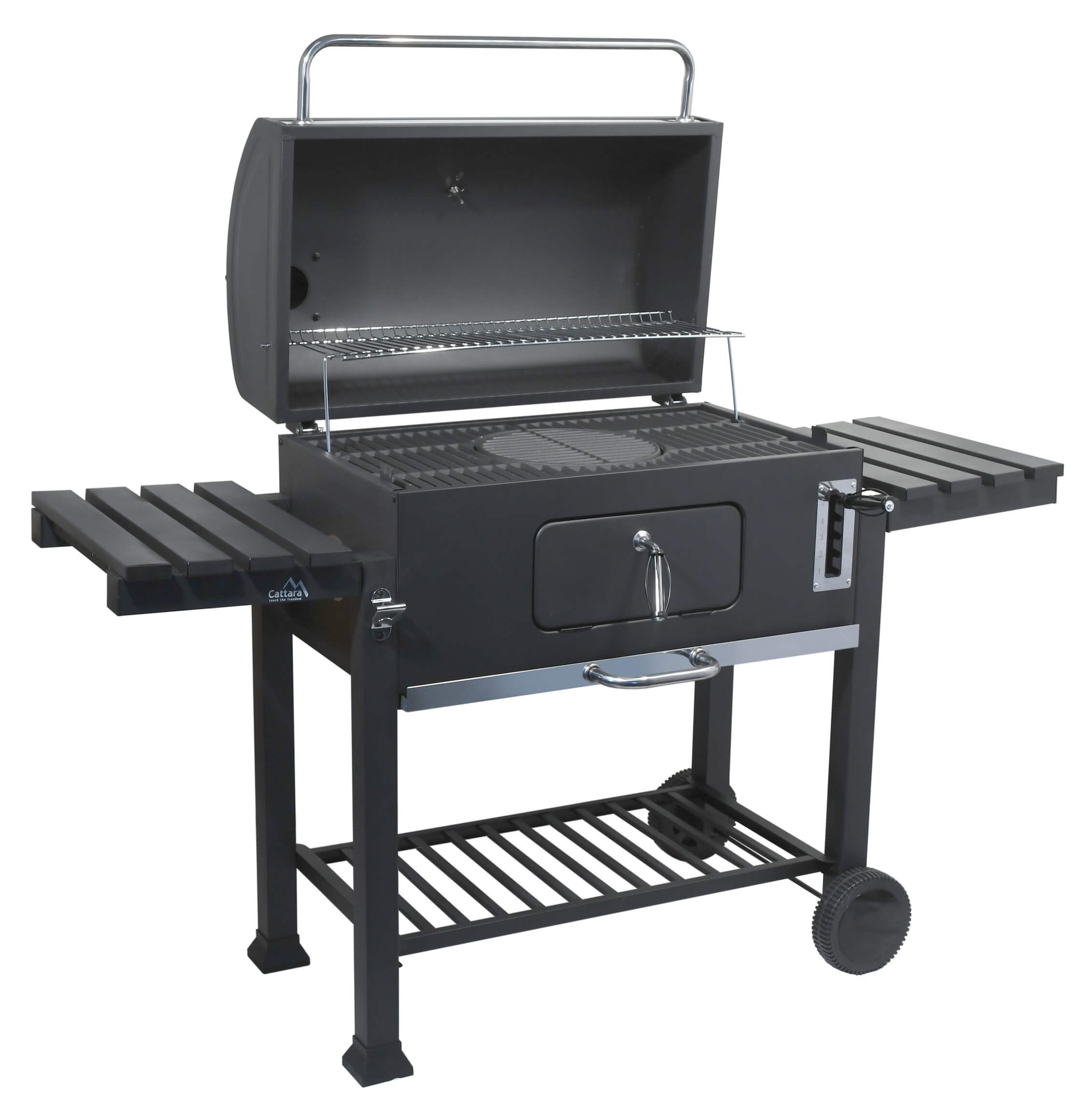 Cattara Gril na dřevěné uhlí Royal Grande XXL 13043 s litinovým roštem 73 x 41 cm
