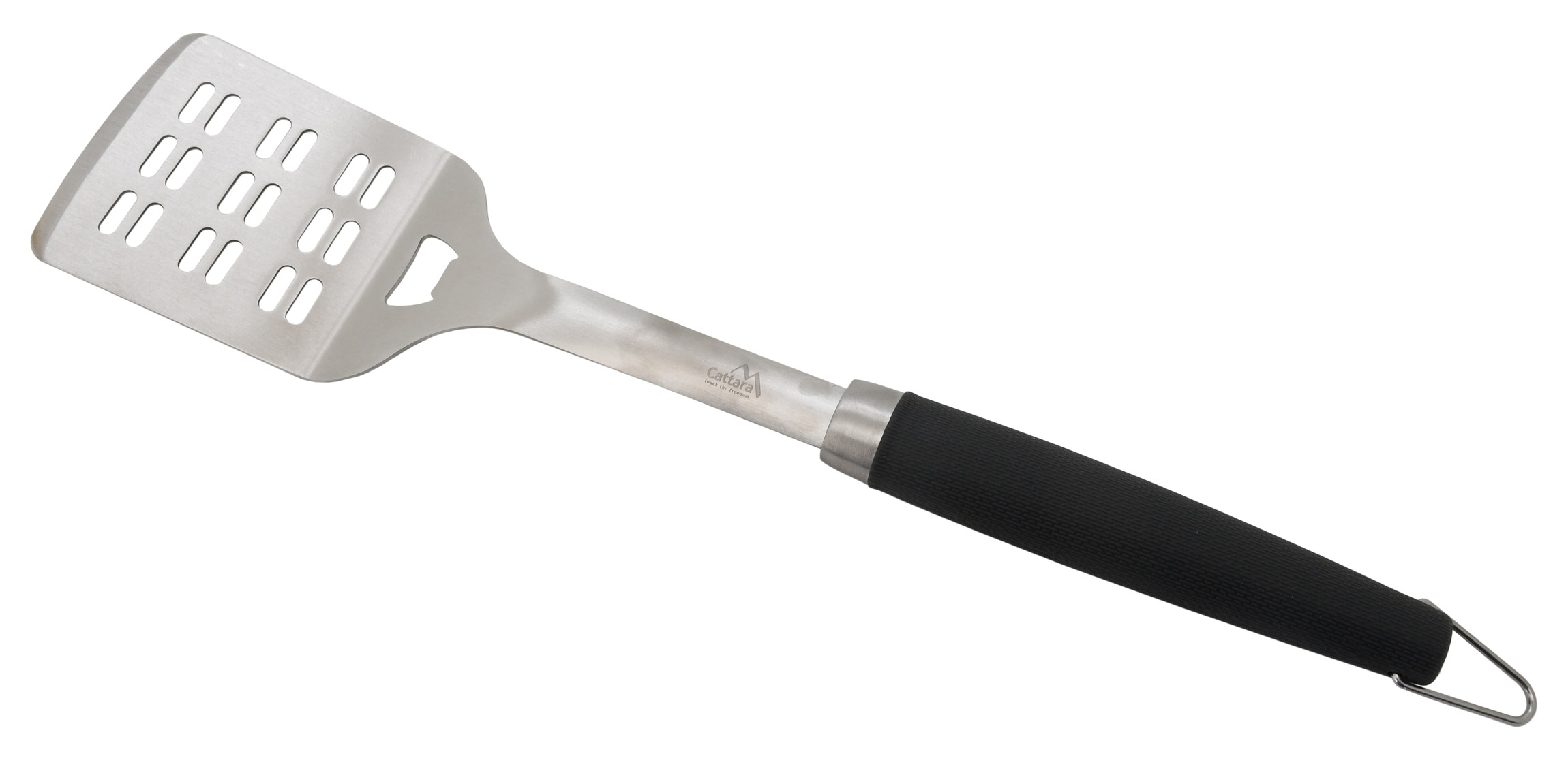 Grilovací obracečka 45 cm Shark Cattara 13073 nerez, šedá