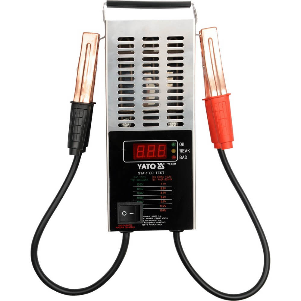 Digitální tester autobaterie 100 A, 12 V Yato YT-8311