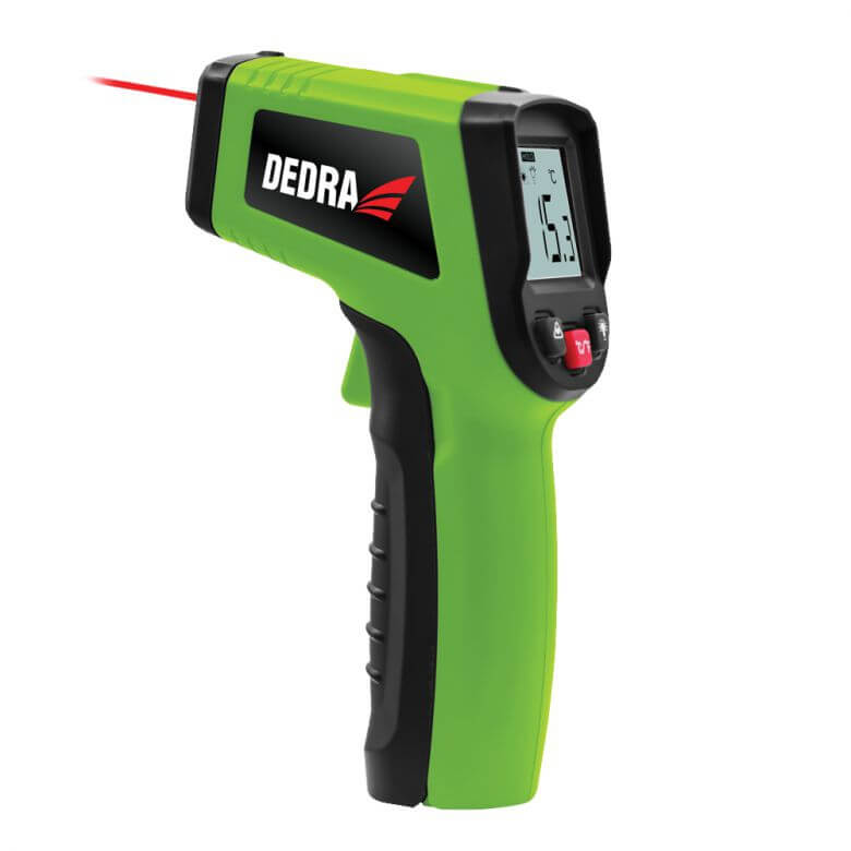 Dedra Pyrometr, bezkontaktní teploměr - 50 až 600 °C MC0951 laserový