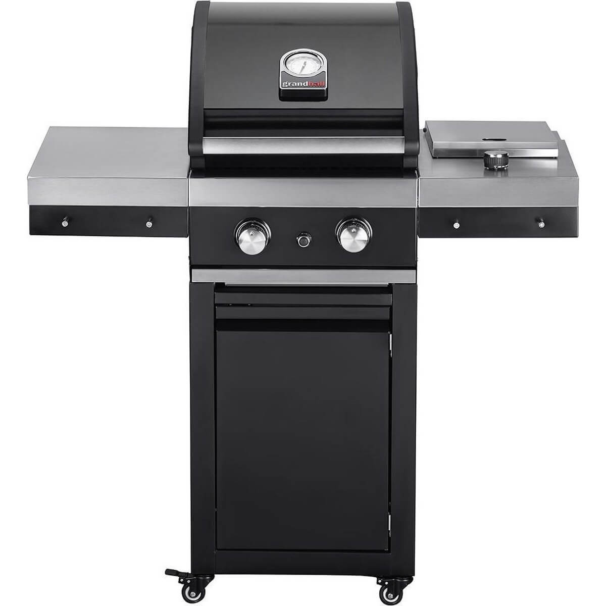 Plynový gril 8,4 kW GrandHall Classic G2 s bočním hořákem K02000237A