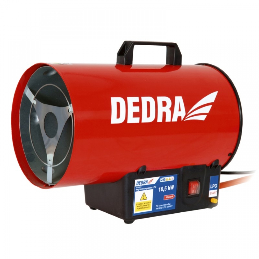 Ohřívač plynový 16,5kW, turbína Dedra DED9941