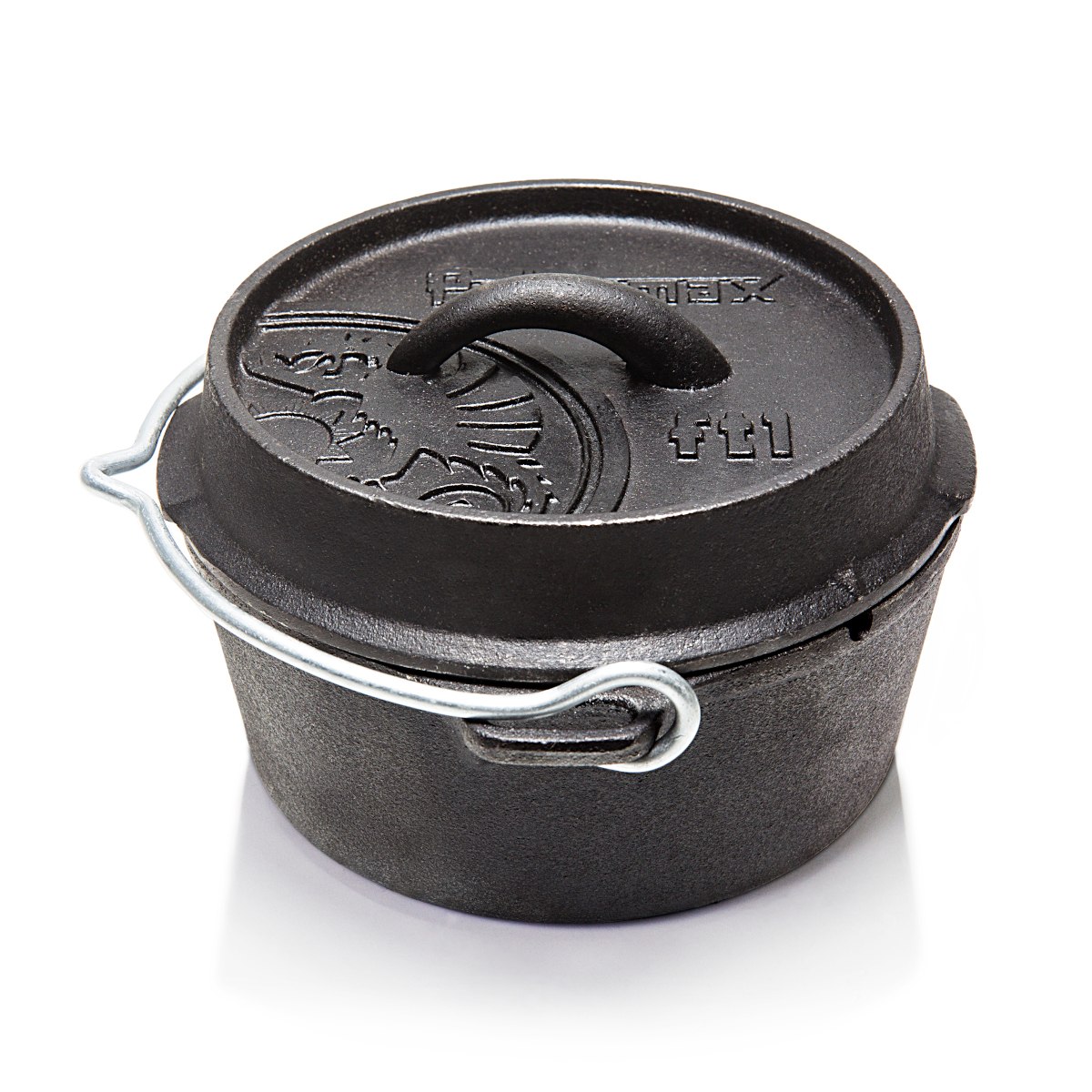 Litinový kotlík 0,9 l s poklicí Dutch Oven ft1 Petromax 701751 Holandská trouba