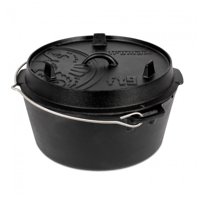 Litinový kotlík 7,5 l s poklicí Dutch Oven ft9 Petromax 701485 Holandská trouba