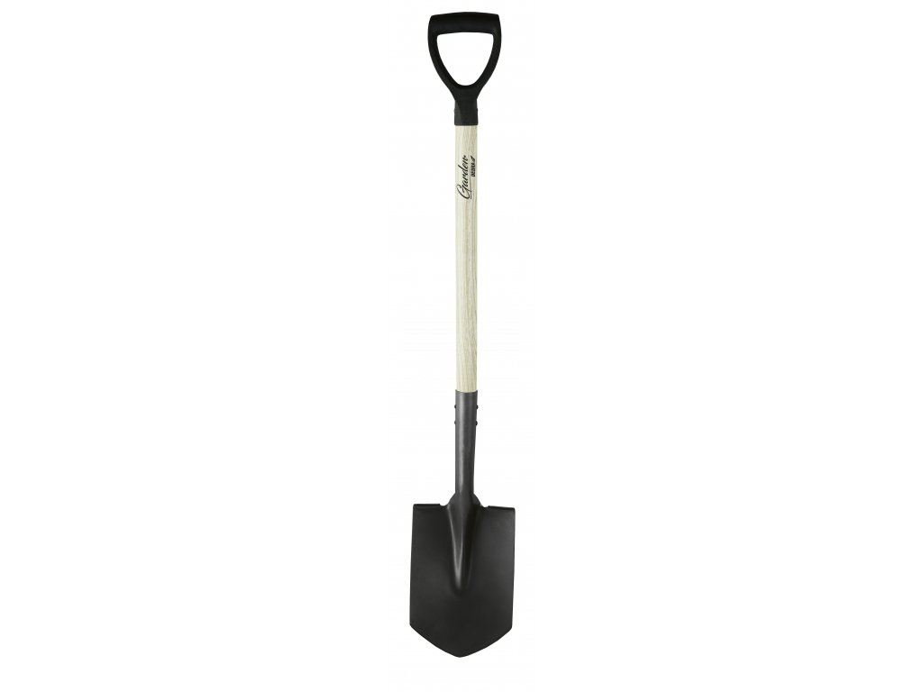 Rýč 120 cm Dedra 80C003 špičatý s dřevěnou násadou, madlo plast
