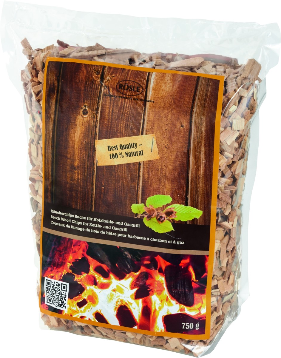 Udící lupínky Buk 750 g Rösle 25104