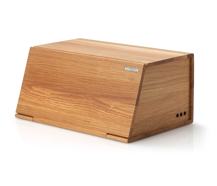 Dřevěný chlebník DUB 40x26 cm Continenta C4160
