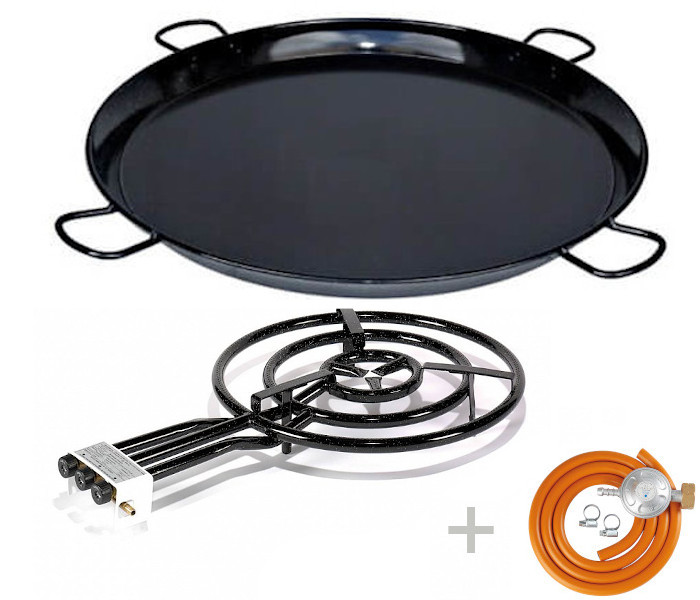 Paella X-SET hořák+pánev smalt 60+80 cm Valenciana P1660, P0280 Vaello