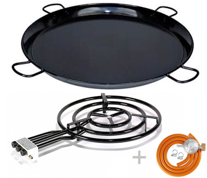 Paella X-SET hořák+pánev smalt 70+90 cm Valenciana P1770, P0290 Vaello