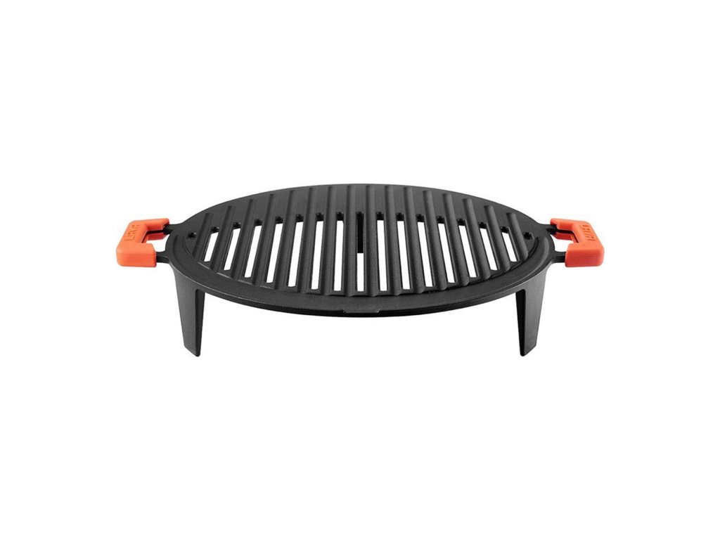 Lava Metal 37 cm litinový kruhový barbeque podstavec LVMNGIZG37 s madly