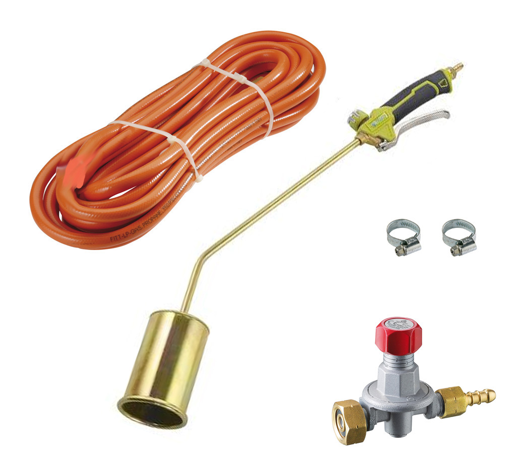 Meva stavební hořák 54 kW 72cm, hadice 10m, regulátor 0-4bar 14kg/h UH072LKR Cavagna SN Set