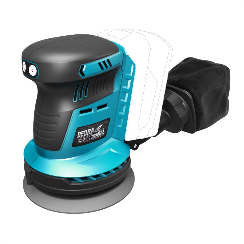 Dedra Aku excentrická bruska 125 mm DED7062 SAS+ALL 18V bezkartáčová