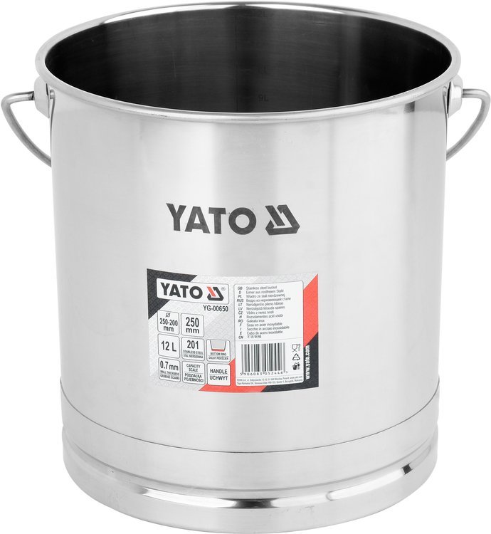 Yato Gastro kbelík 12 l, nerezový YG-00650 Yato