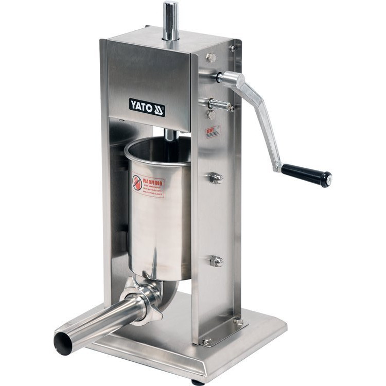 Yato Plnička klobás 3 l, vertikální, Inox YG-03350