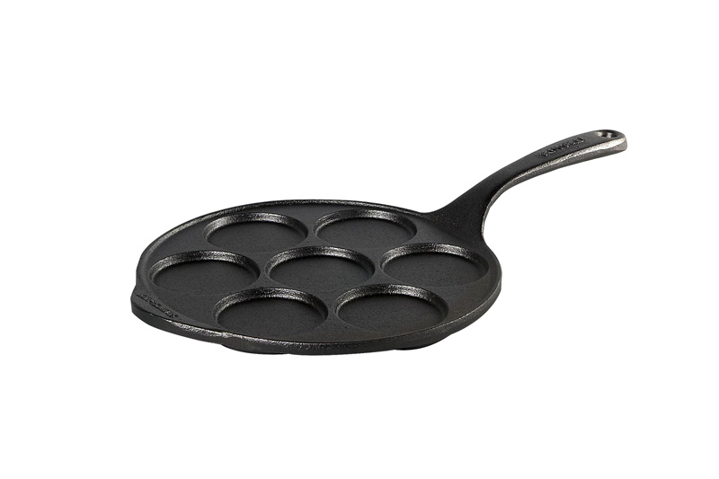 Litinová pánev 23 cm na 7 lívanců, vajíček, celolitinová SKEPPSHULT 0032