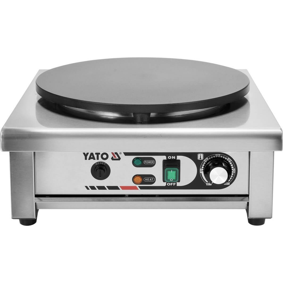 Yato Palačinkovač 40 cm, 3 kW 230V, nerez YG-04680