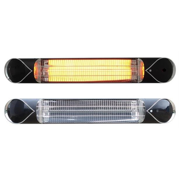 IQ STAR S Basic 2500 W, 230 V infrazářič karbonový, black IQ Therm