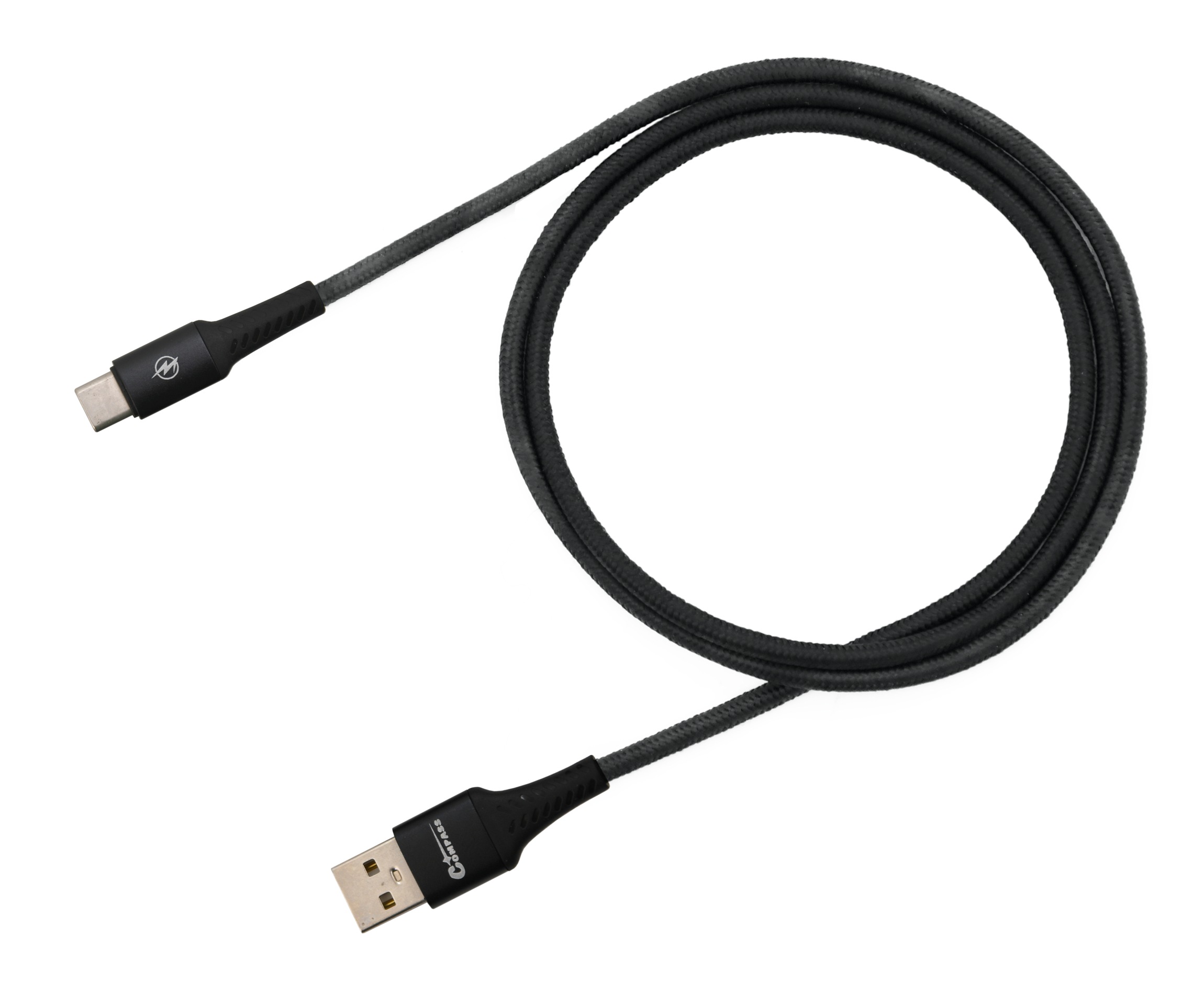 Datový, nabíjecí kabel USB-C, USB-A Speed 480 Mb/s 1,5 m 5.0A 07707 Compass