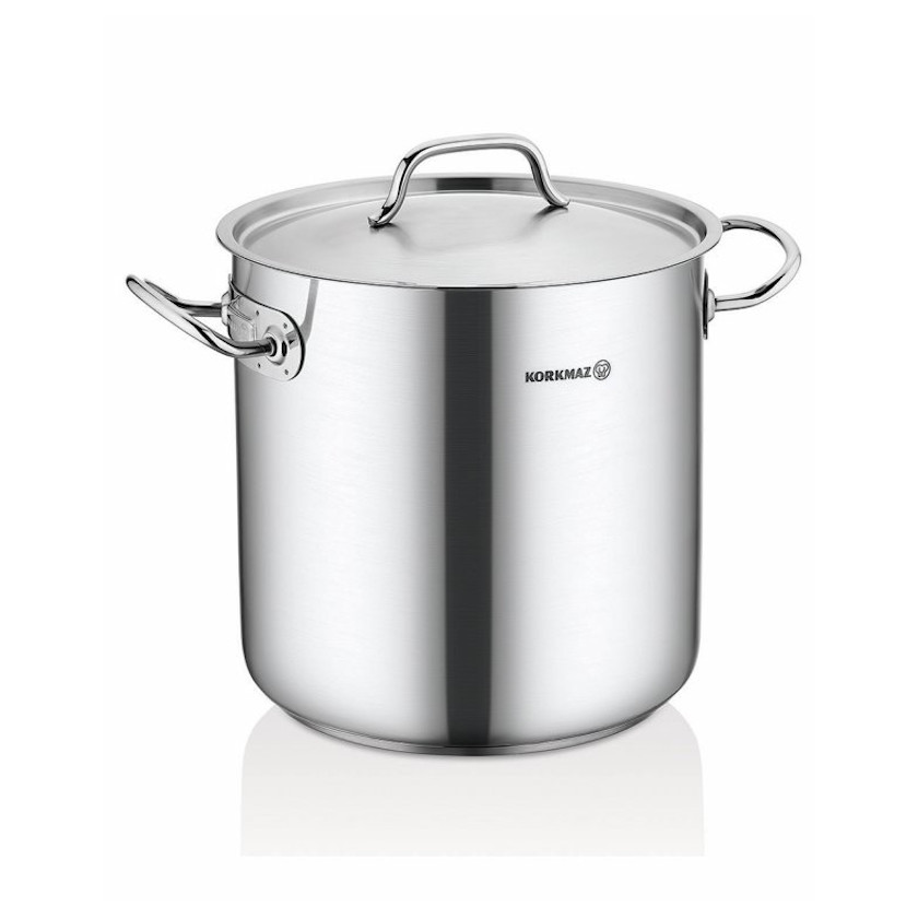 Korkmaz Nerezový hluboký hrnec 10,5 l, 24 cm Proline Gastro A2731