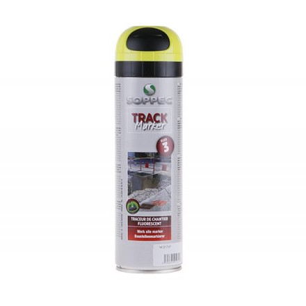 Značkovací sprej 500 ml, žlutý Trackmarker 3 měs. Soppec 13250 fluorescenční