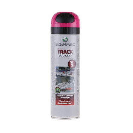 Značkovací sprej 500 ml, růžový Trackmarker 3 měs. Soppec 13254 fluorescenční