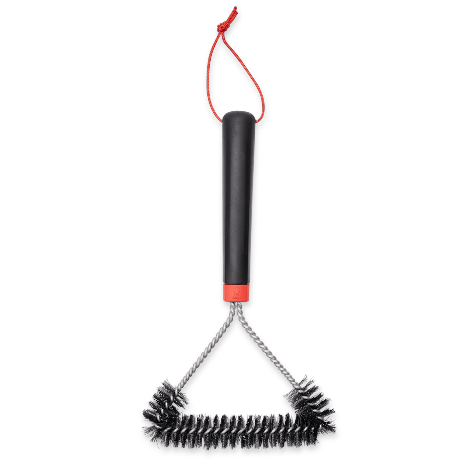 Weber Trojhranný kartáč 30 cm na rošty 6277, triangl RED New krátký