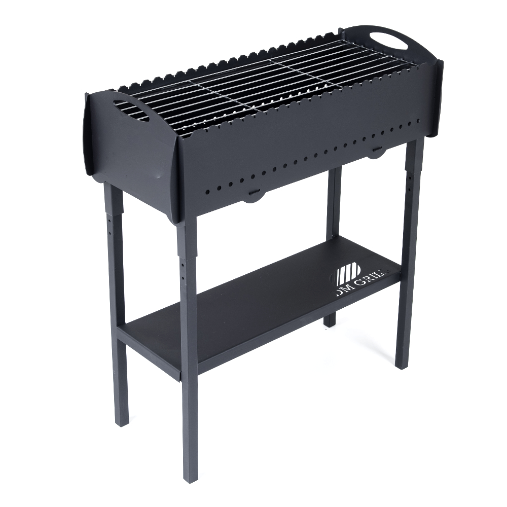 Dm Grill Mangal gril na špízy 73x30 cm, 3 mm Classic GR002 se spodní policí