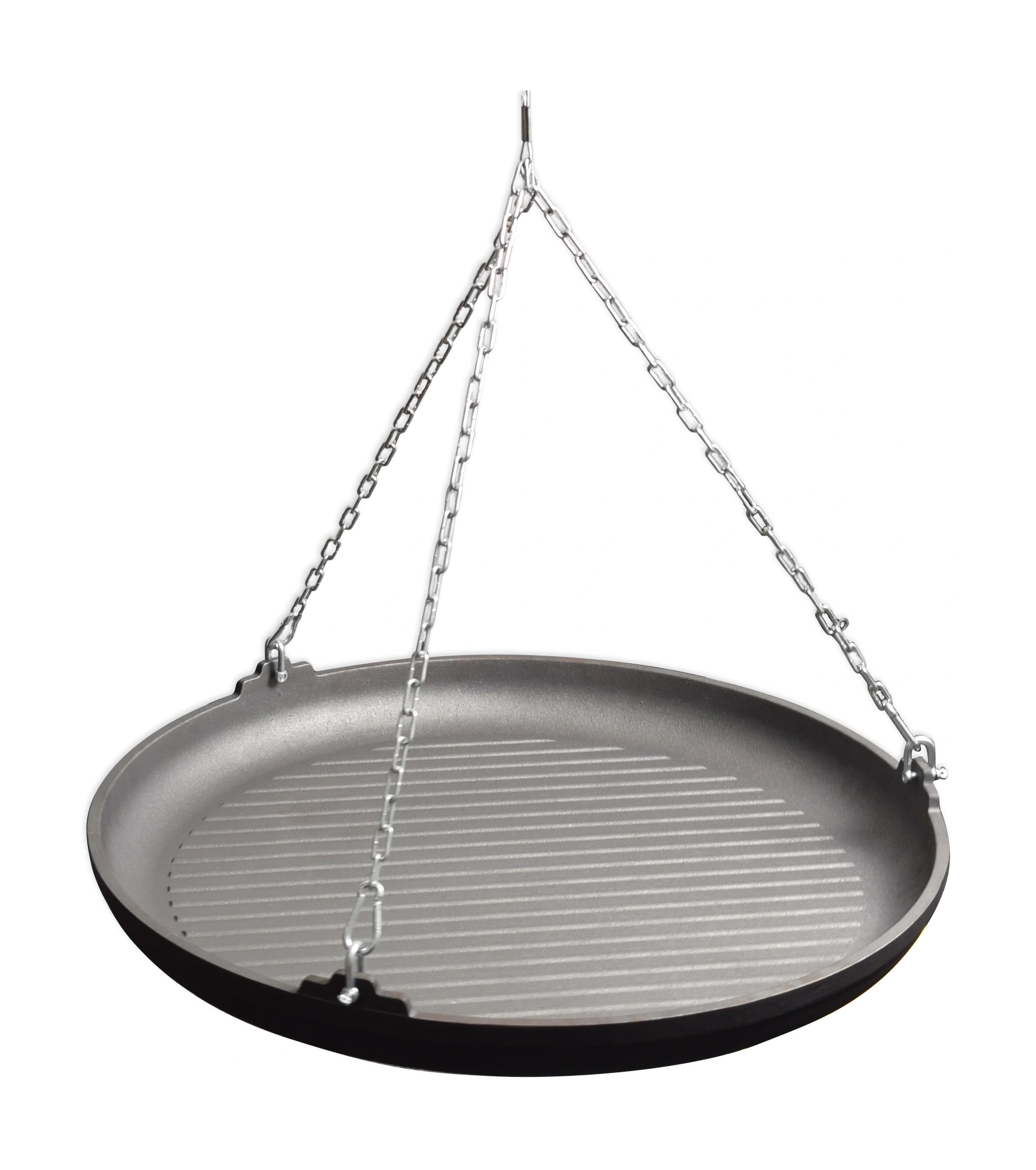 Kawmet Litinová pánev 63 cm, závěsná grilovací W00482 s řetízkem