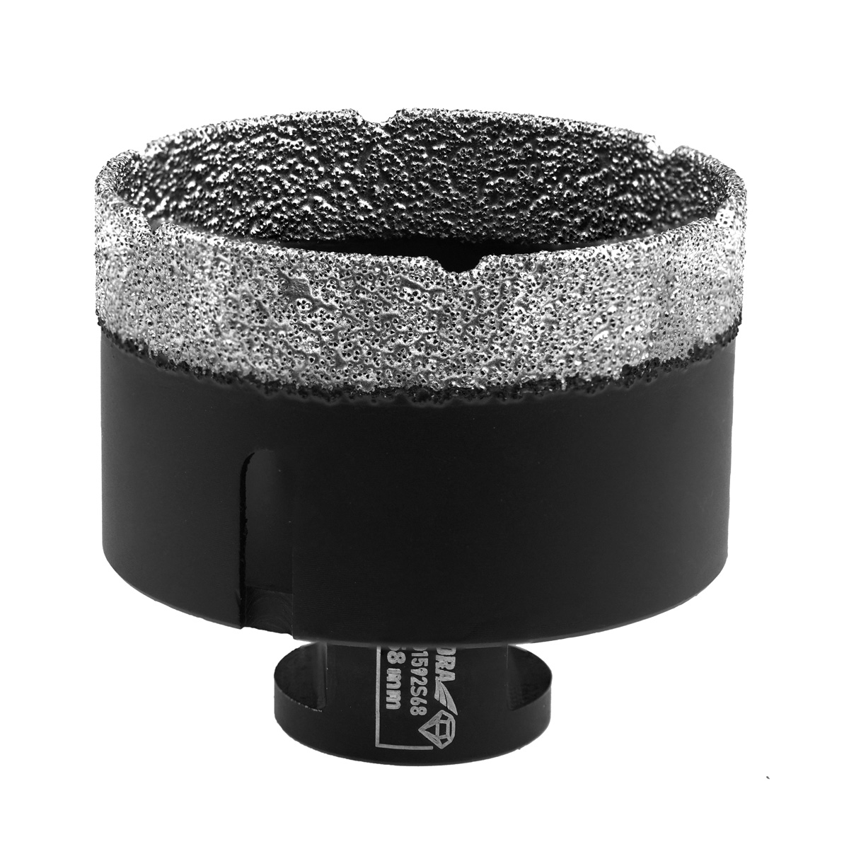 Dedra vrtací korunka 68 mm M14 DED1592S68 do dlažby, diamantová Vacuum Brazed