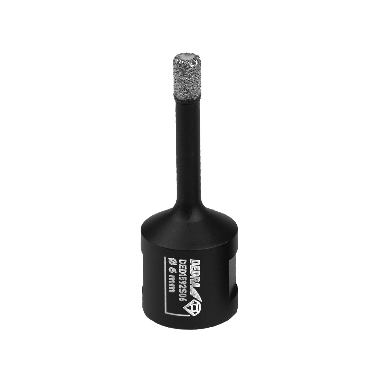Dedra vrtací korunka 6 mm M14 DED1592S06 do dlažby, diamantová Vacuum Brazed