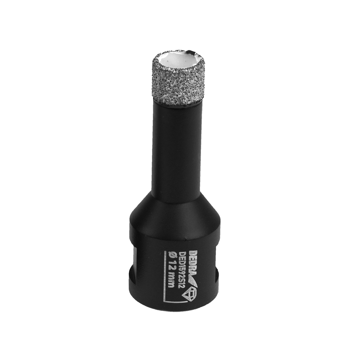 Dedra vrtací korunka 12 mm M14 DED1592S12 do dlažby, diamantová Vacuum Brazed