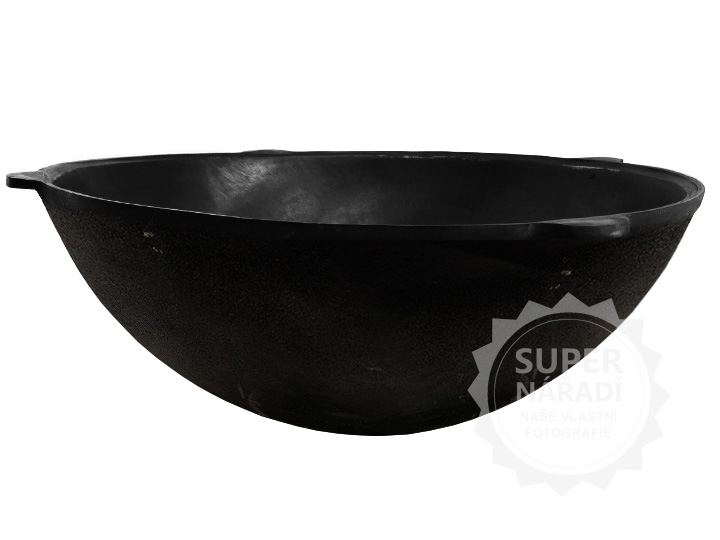 Litinový uzbecký kotel 50 l, 64 cm kazan Davr LE500, 10 mm samostatný bez poklice