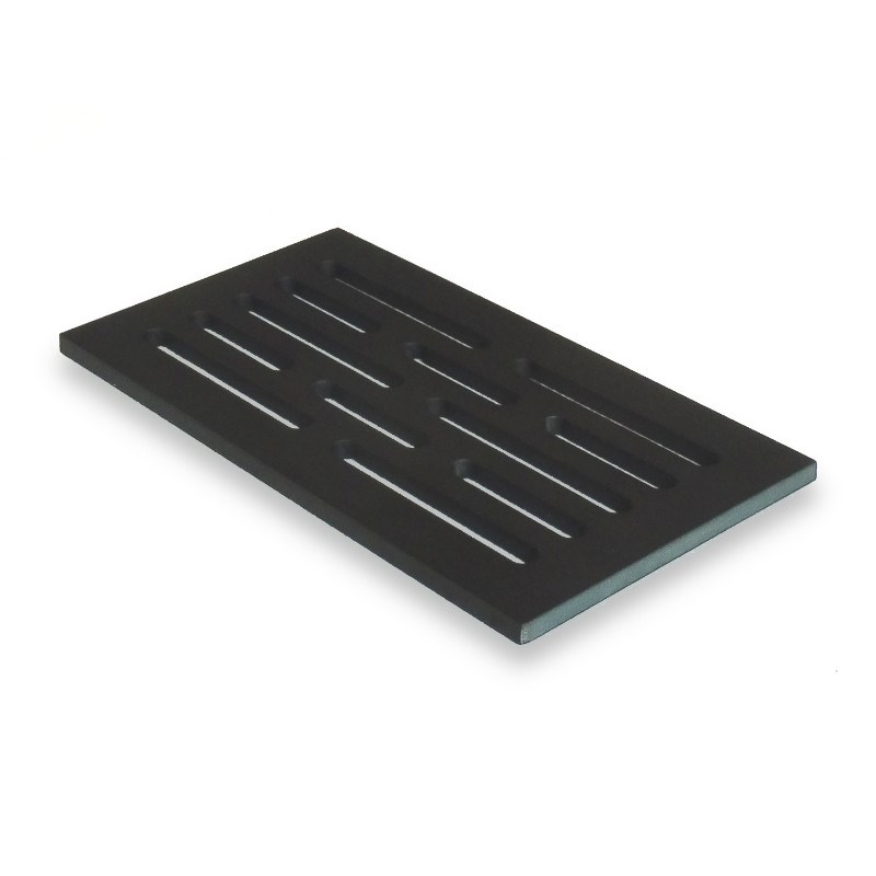 Ocelový rošt 6x11" 157x290mm do kamen, krbů tl. 8 mm LBS